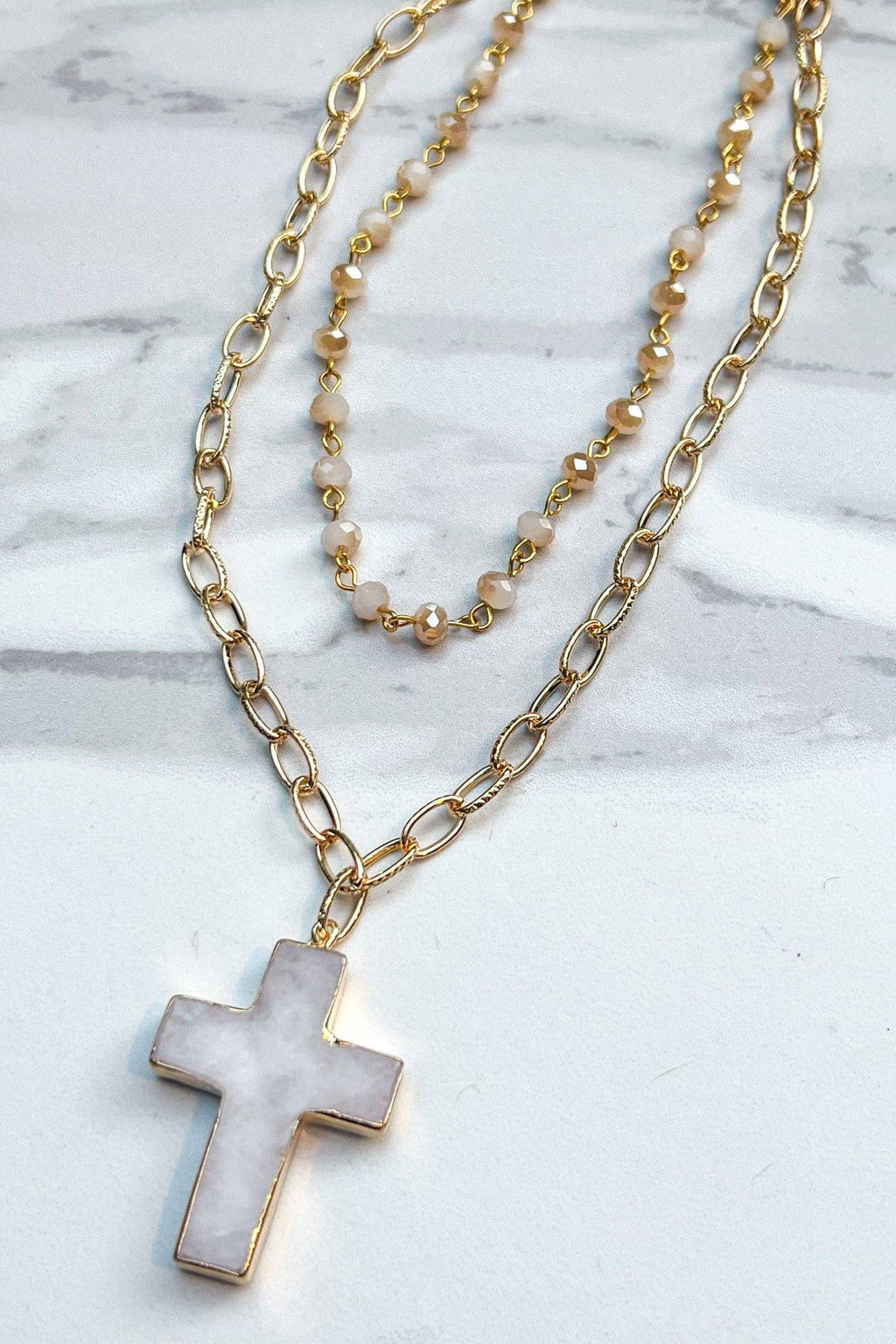 Eve Blush Short Necklace