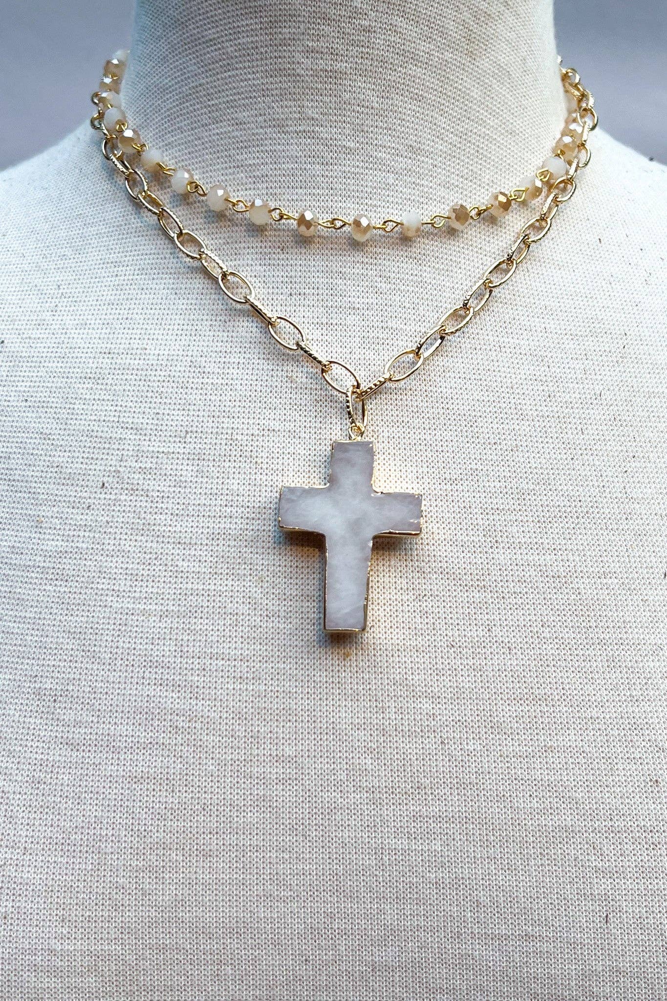 Eve Blush Short Necklace
