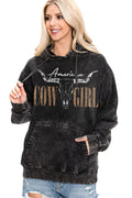 American Cowgirl Mineral Wash Hooded Premium