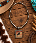 State Fair Rodeo Pendant necklace