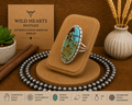 Turquoise sectioned ring