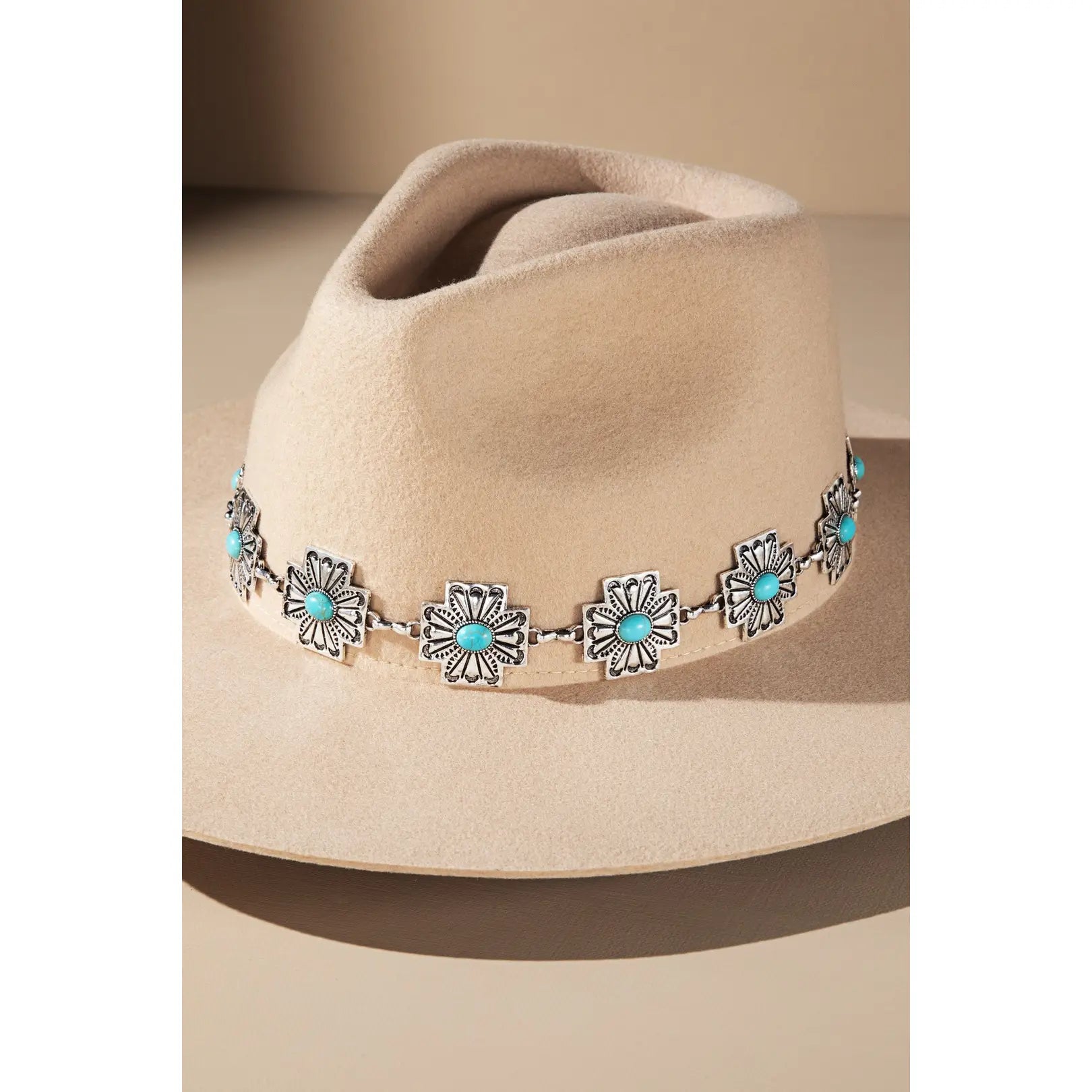 Western Cross Hat Band