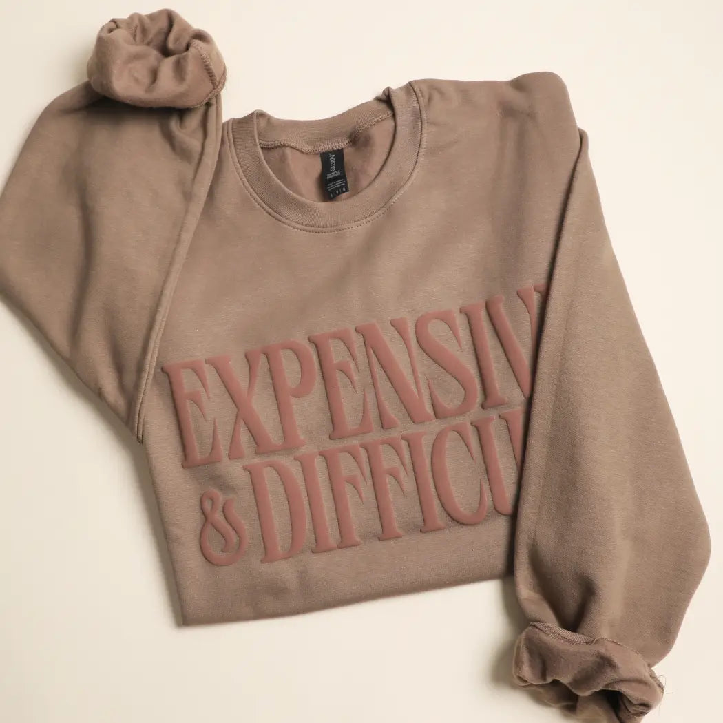 Expensive & Difficult Puff Midweight Sweatshirt