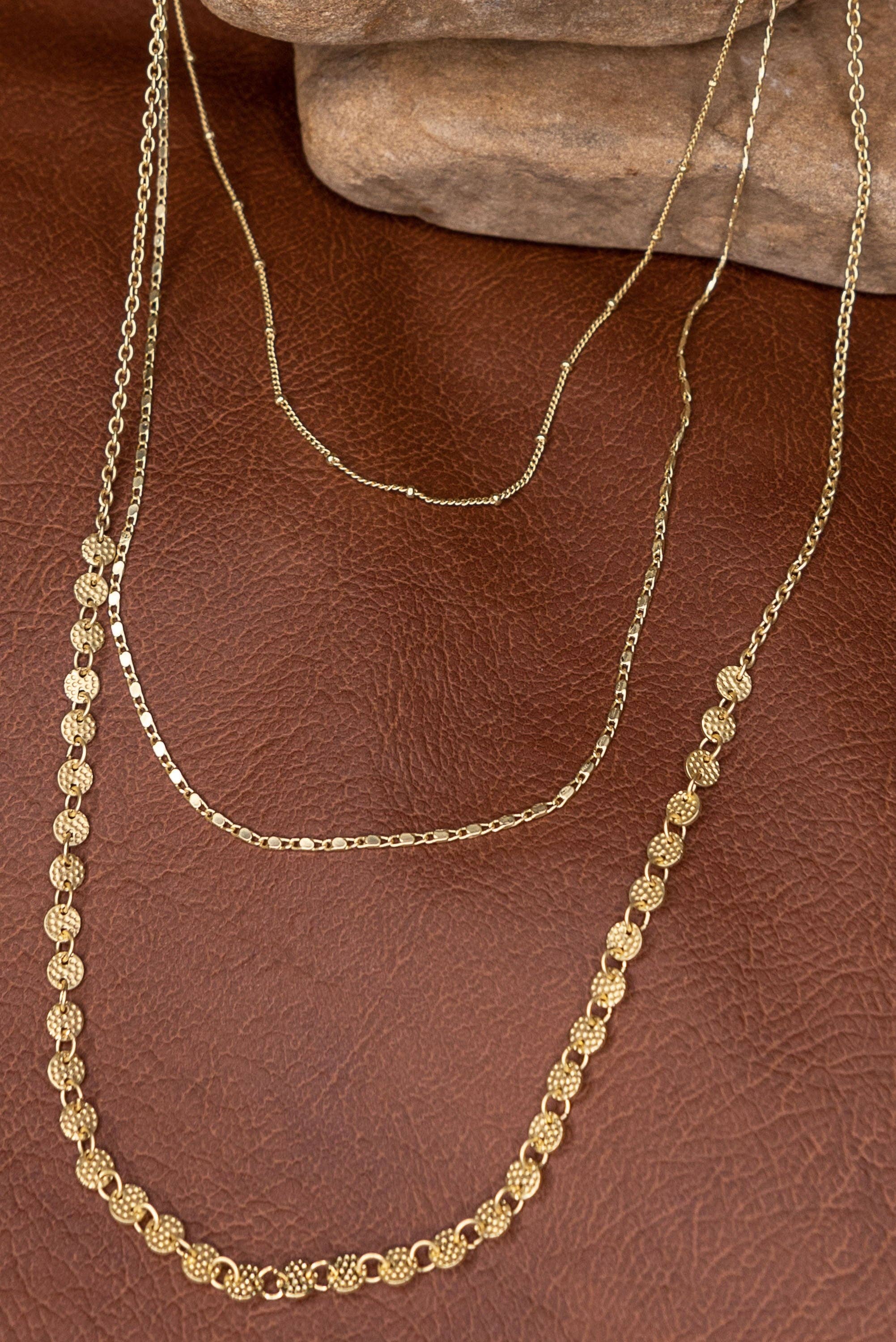 Kinsley Necklace in Gold