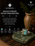 Square Turquoise Ring
