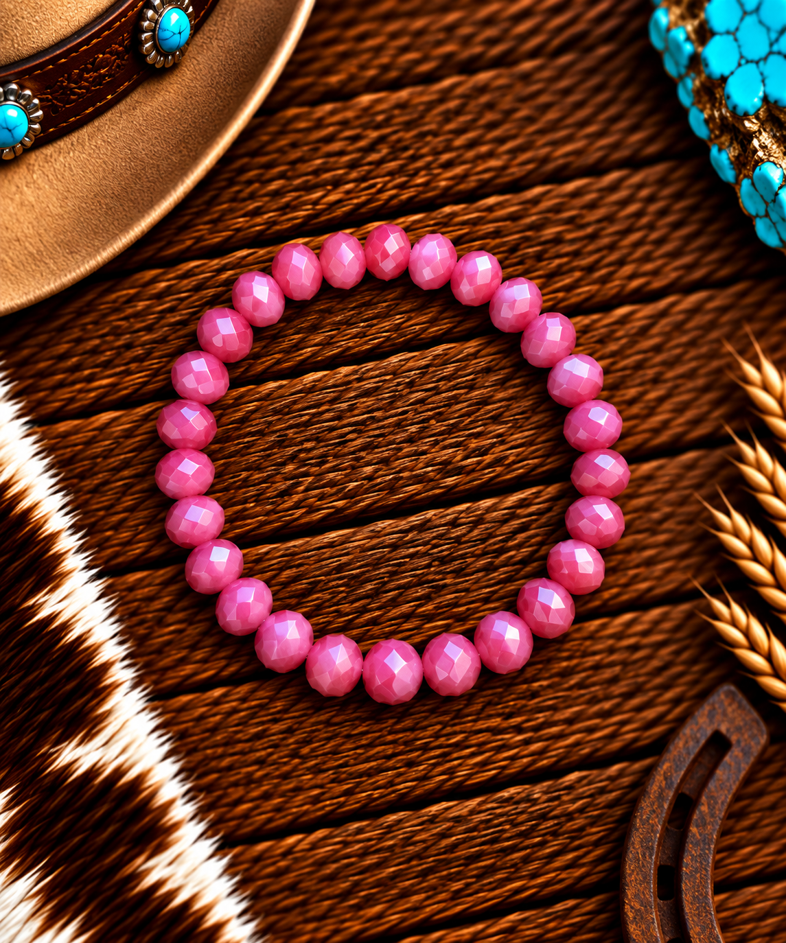Layering stretch beaded bracelets many colors